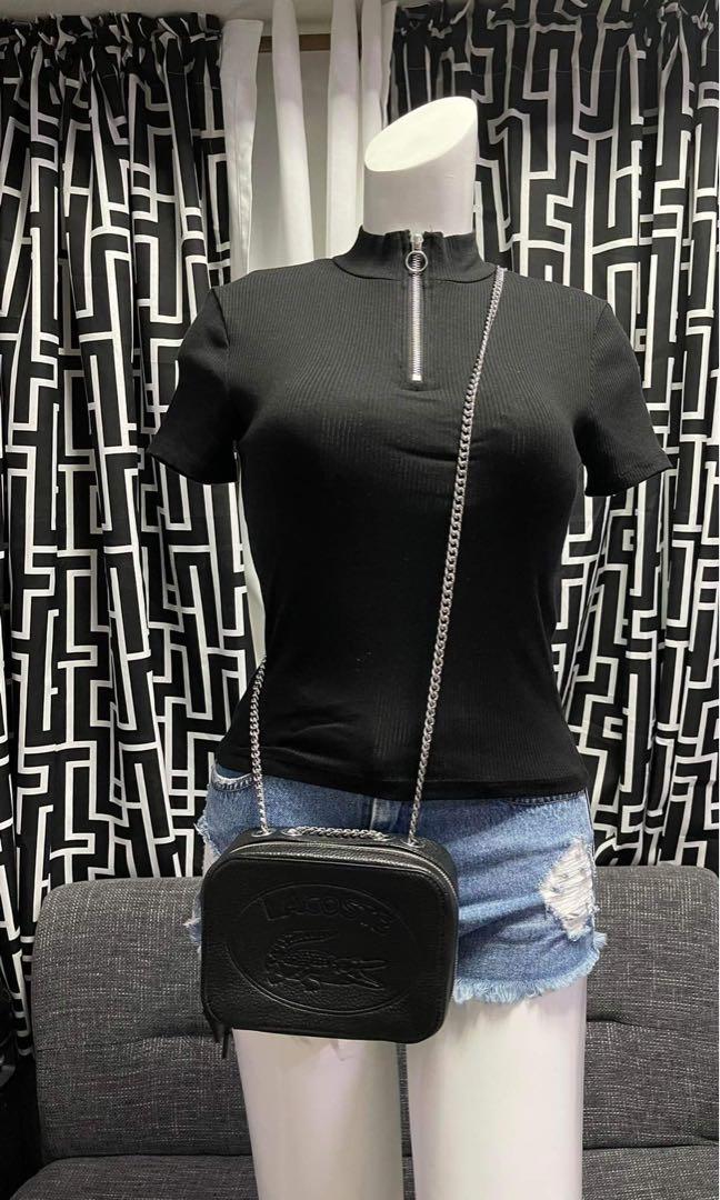 Lacoste chain bag store