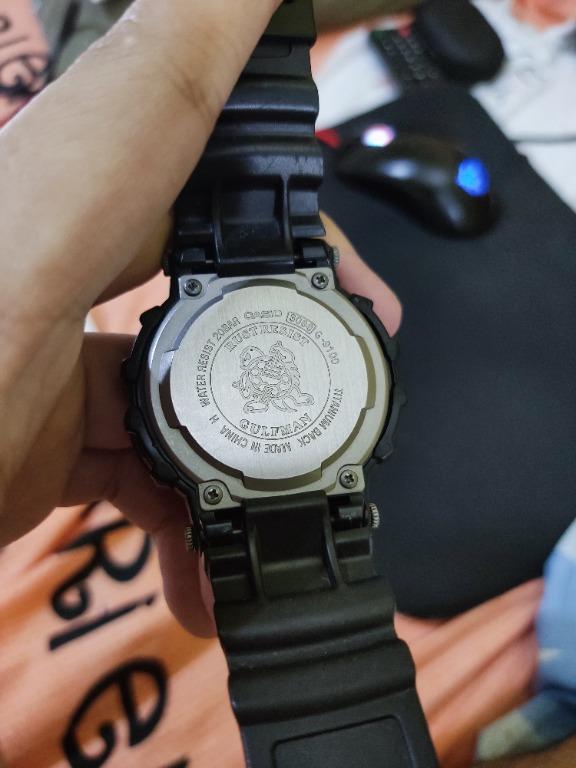 LEGIT G-Shock GULFMAN Titanium G9100 (Category: Men's Watches) located in Marilao. Submitted by calibre027 (Listing ID 1125656675, Image 3). Description: 🔥FS: G-Shock GULFMAN G9100 Titanium 👉 NO ISSUE 100% working 👉 unli check upon para macheck ung functions, LCD check, vibration alarm, buzzer etc. ✔ package: unit only ✔ Meetups: karuhatan valenzuela, meycauayan mcarthur highway, sm marilao pm me for questions and additional pictures.