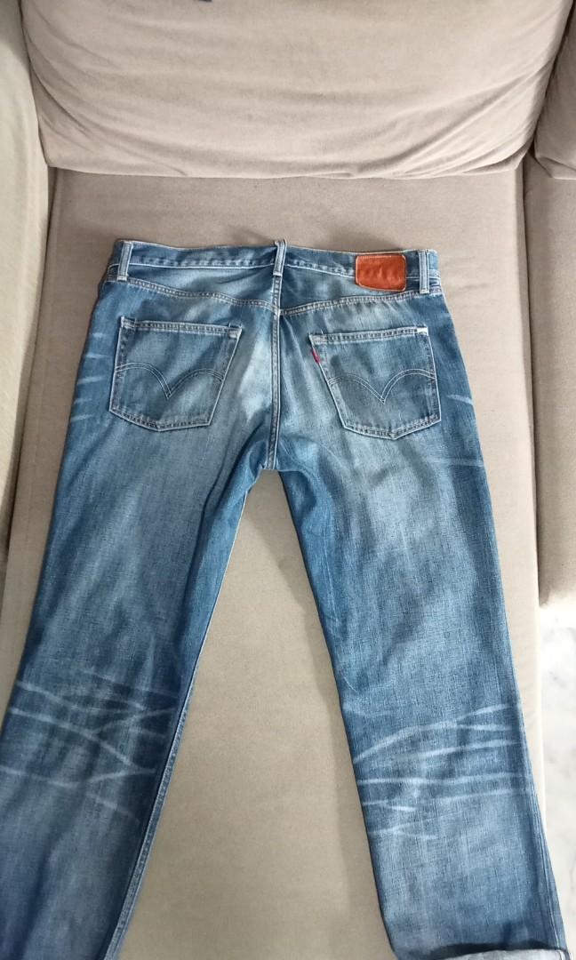 Levis 502 Selvedge, Men's Fashion, Bottoms, Jeans on Carousell