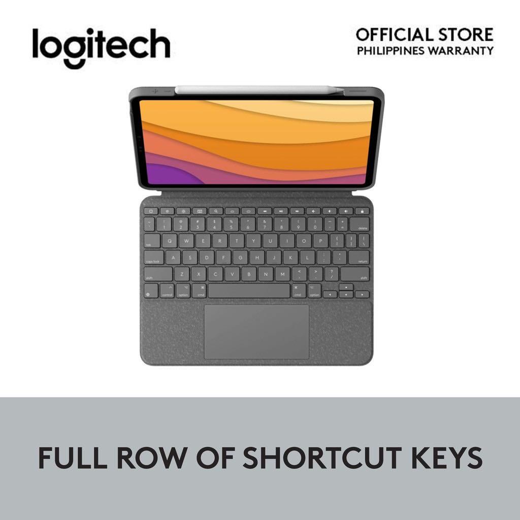 LOGITECH Combo Touch Backlit Keyboard Case with Trackpad for iPad Air