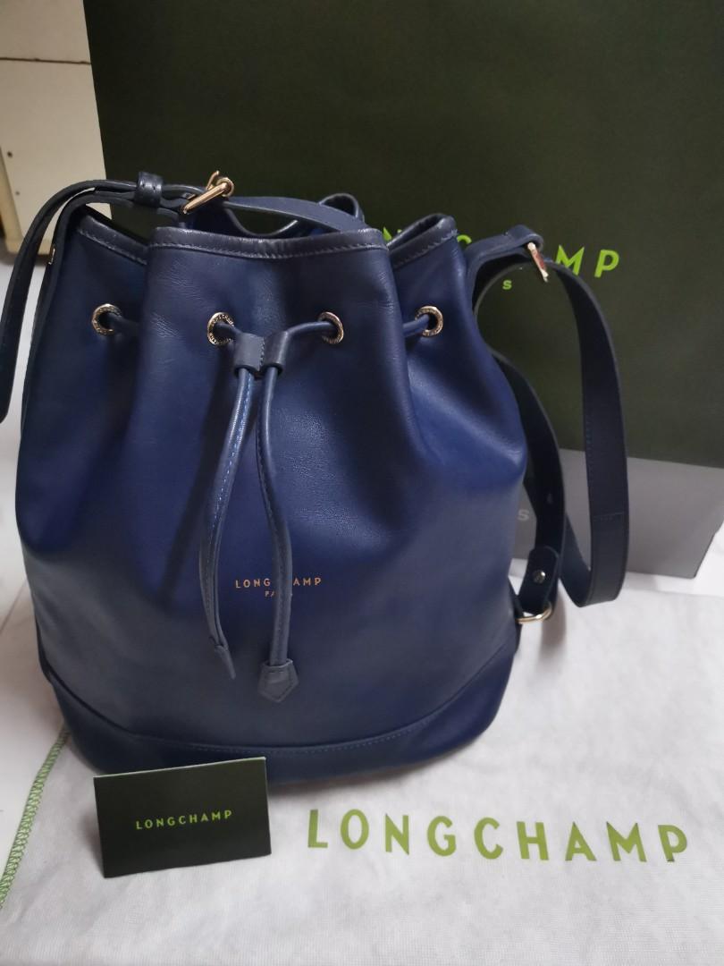 Longchamp Le Pliage Néo  Bucket Bag S, Luxury, Bags & Wallets on Carousell