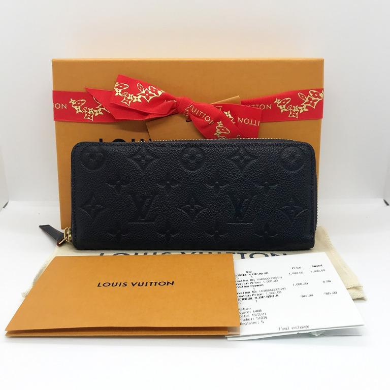 Shop Louis Vuitton CLEMENCE Monogram Leather Logo Long Wallets (PORTEFEUILLE  CLEMENCE, M63698, M60171, M69415) by Mikrie