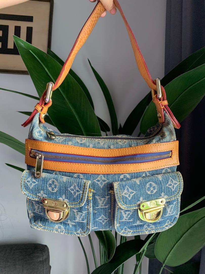 Louis Vuitton denim sling bag, Women's Fashion, Bags & Wallets, Purses &  Pouches on Carousell