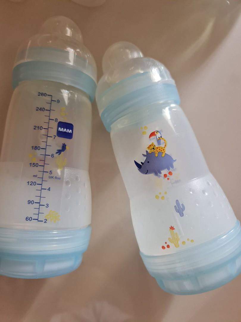 MAM Easy Start Anti Colic Bottle (260ml) Self Sterilising Baby Bottle