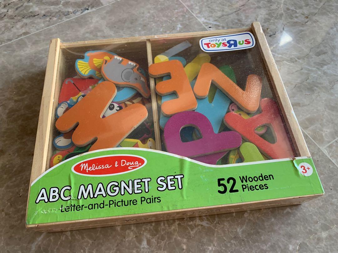 Melissa and doug abc magnet set outlet