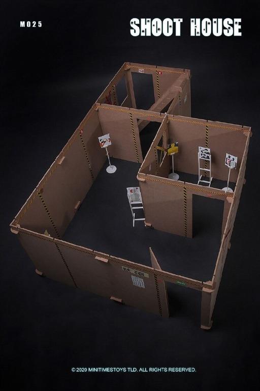 Mini Times Toys 16 Scale M025 Shoot House Scene Props Diorama for CQB (SEALs, DELTA, KSK, SAS
