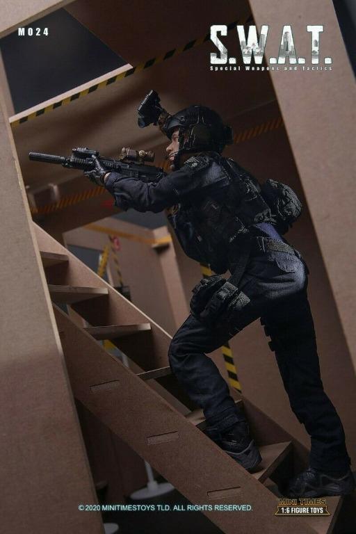 Mini Times Toys 1:6 Scale M025 Shoot House Scene Props Diorama for CQB ...