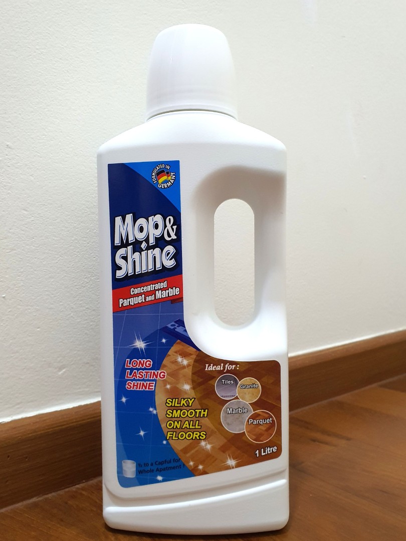 Mop & Shine Floor Cleaner Parquet & Marble, Furniture & Home Living
