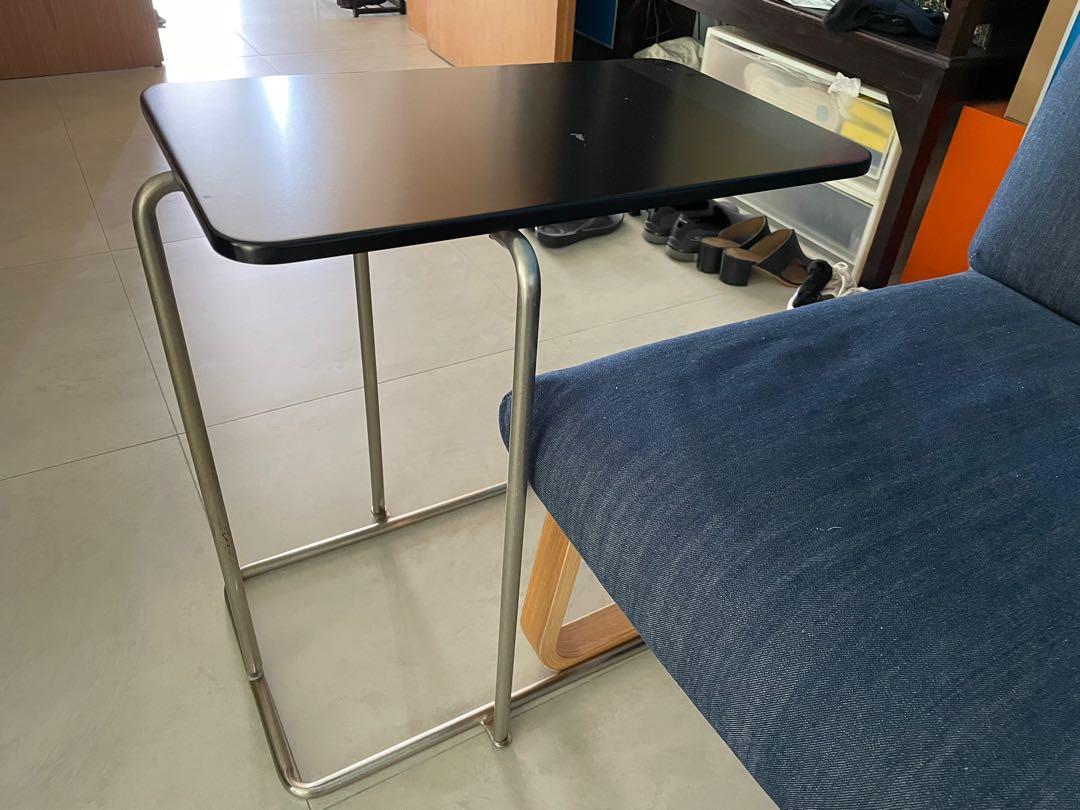 Muji IKEA oak sofa chair & Rian side table bundle, Furniture & Home