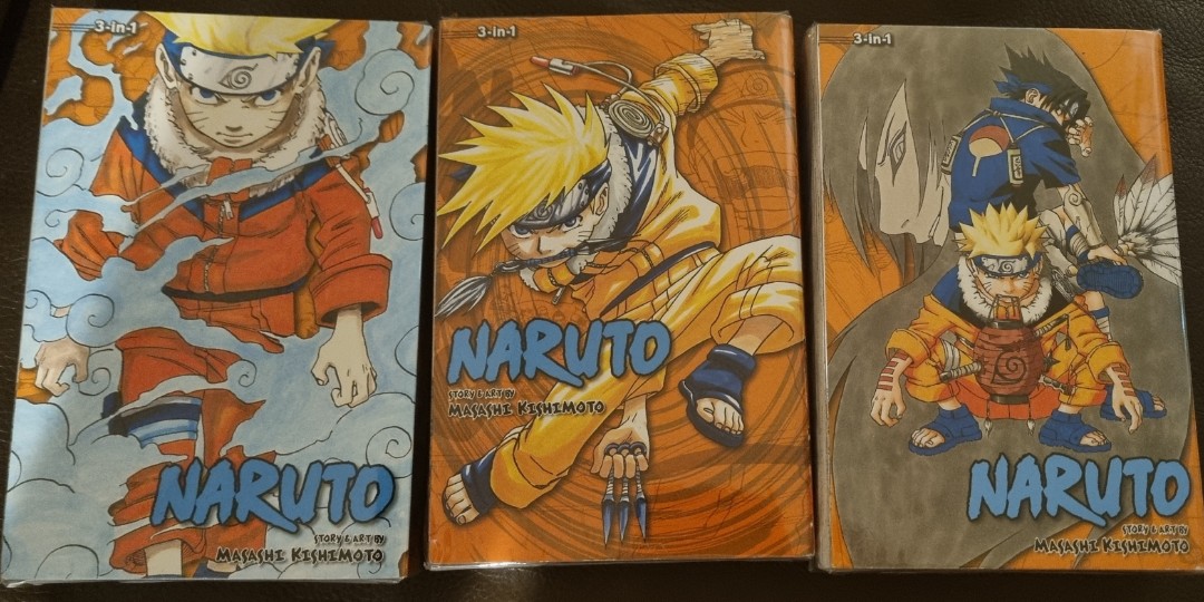 Kit Quadro Naruto Clássico Time 7 Mangá 45x68