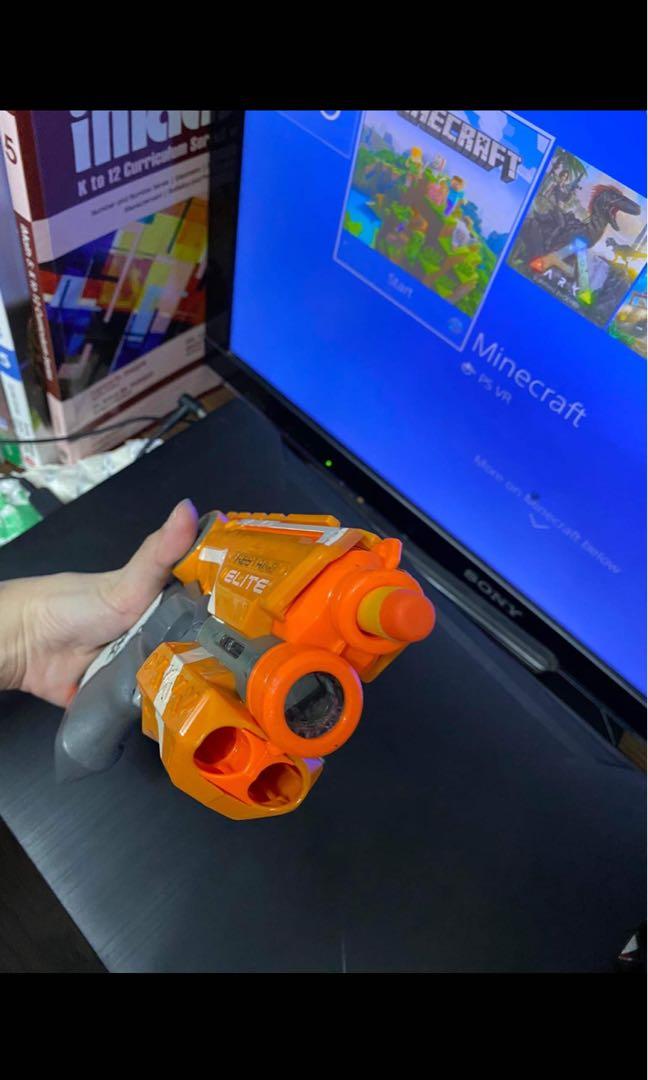 Nerf gun soft bullet + orbeez gun, Hobbies & Toys, Toys & Games on