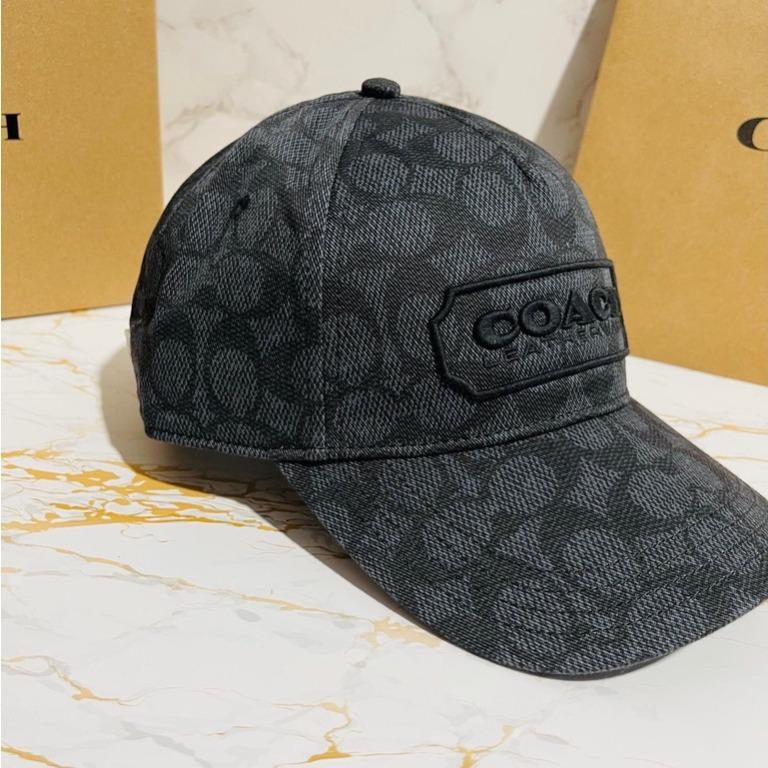 New Coach Original Logo Solid Color Simple Baseball Cap Men And Women Come  With Complete Set Suitable for Gift ( Gift Box Cap add on RM 10 ), Men's  Fashion, Watches &