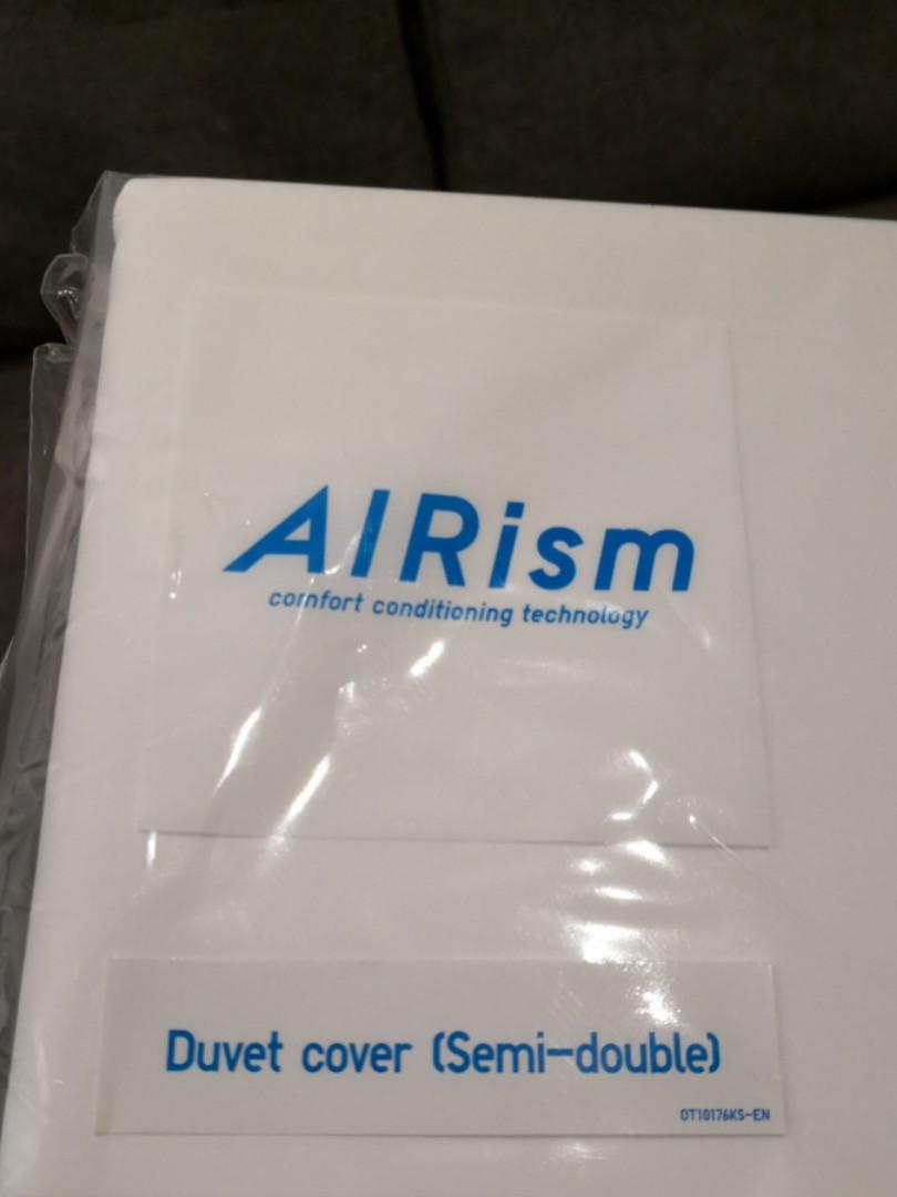 New Uniqlo AIRism Duvet Cover (Semidouble), Furniture & Home Living