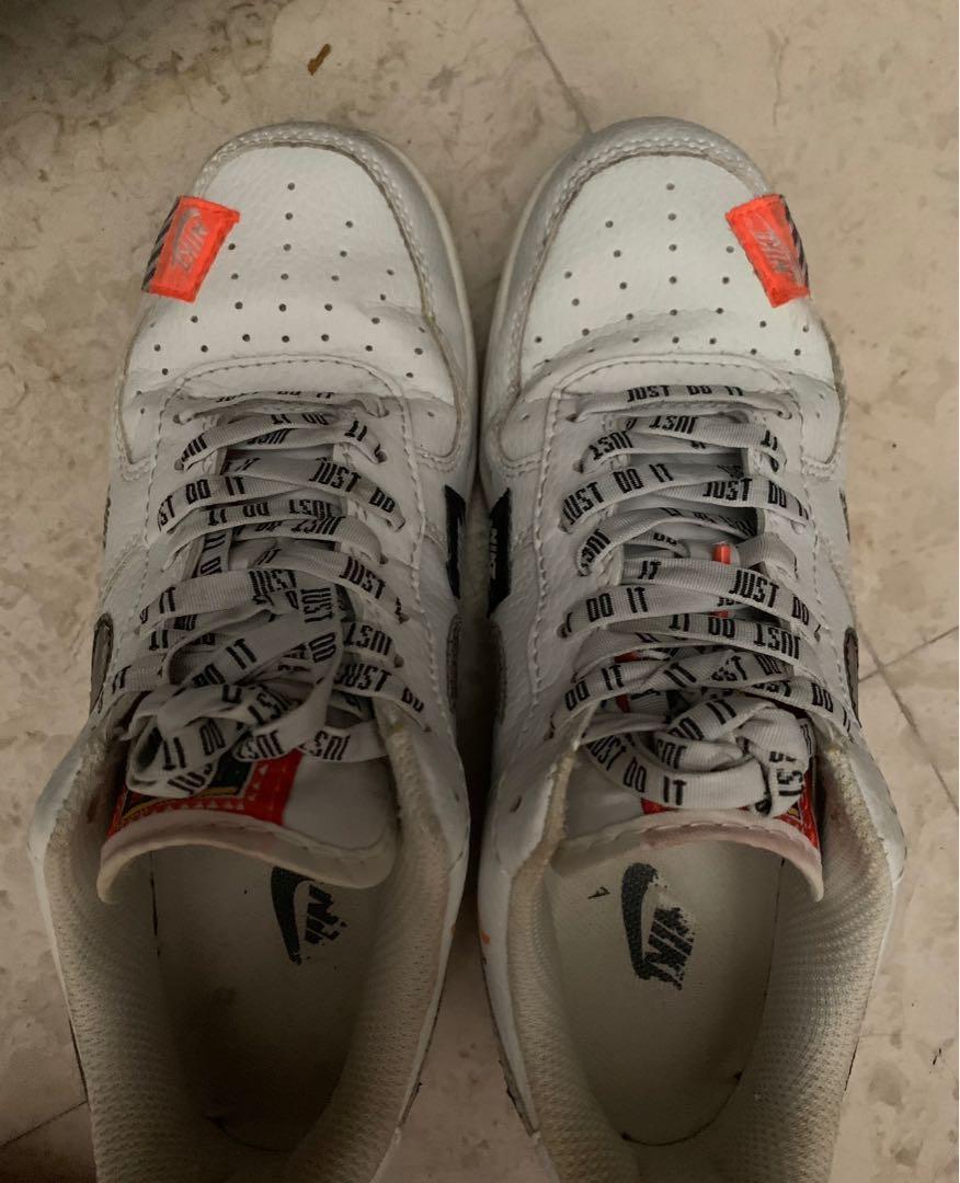 Air force 1 just do it on feet deals