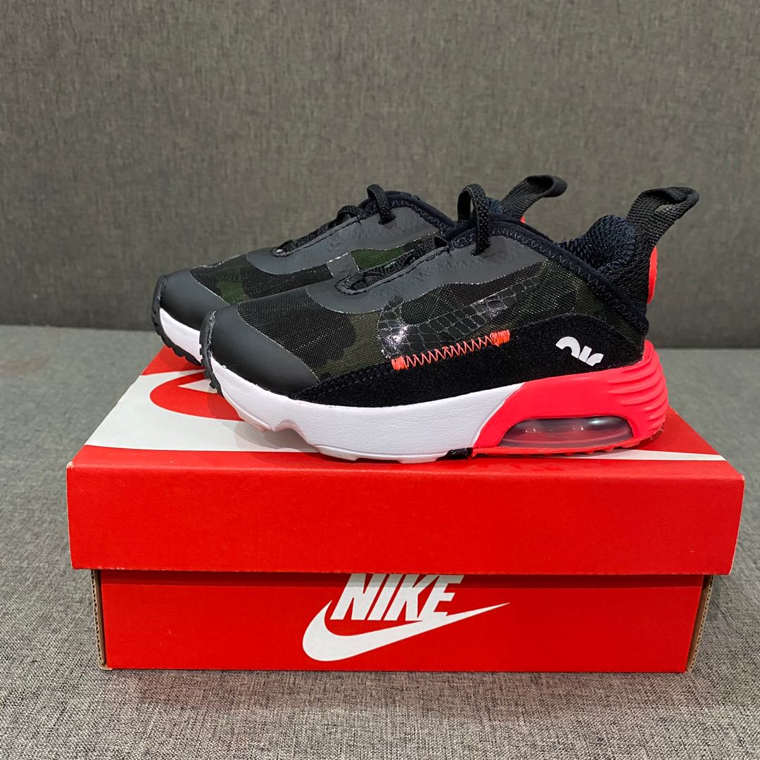 Nike Air Max 2090 Camo Infant TD 6c Babies Kids Babies