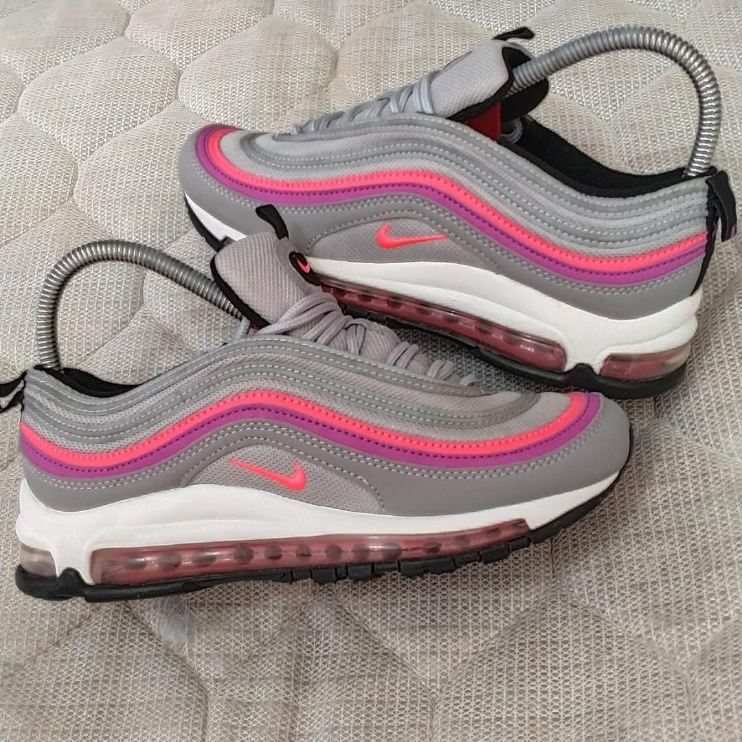 white blue pink air max 97