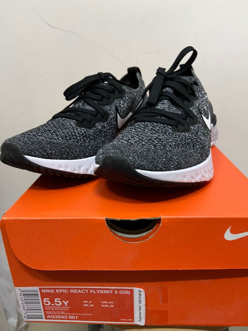 nike epic react flyknit 2 gs