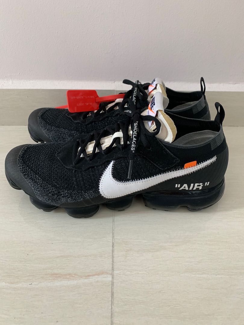 off white vapormax size 12