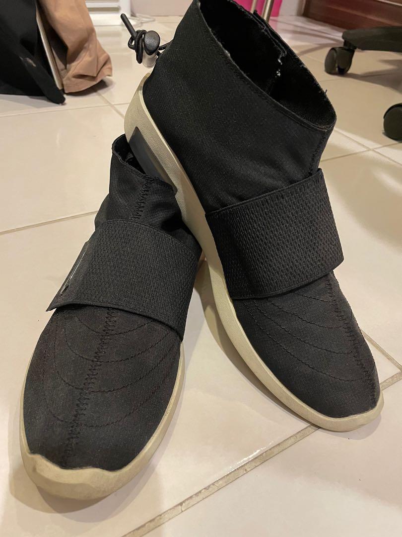 Nike fear of god moccasin black discount