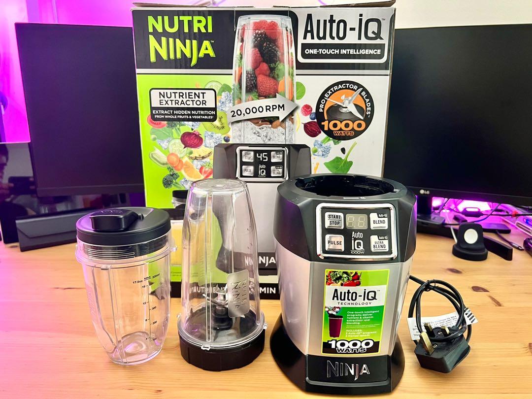 Ninja Nutri Blender Pro with Auto IQ, TV & Home Appliances, Kitchen  Appliances, Juicers, Blenders & Grinders on Carousell