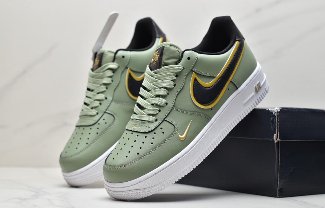 NK Air Force 1 Low '07 LV8 Double Swoosh Olive, Men's Fashion, Footwear,  Sneakers on Carousell