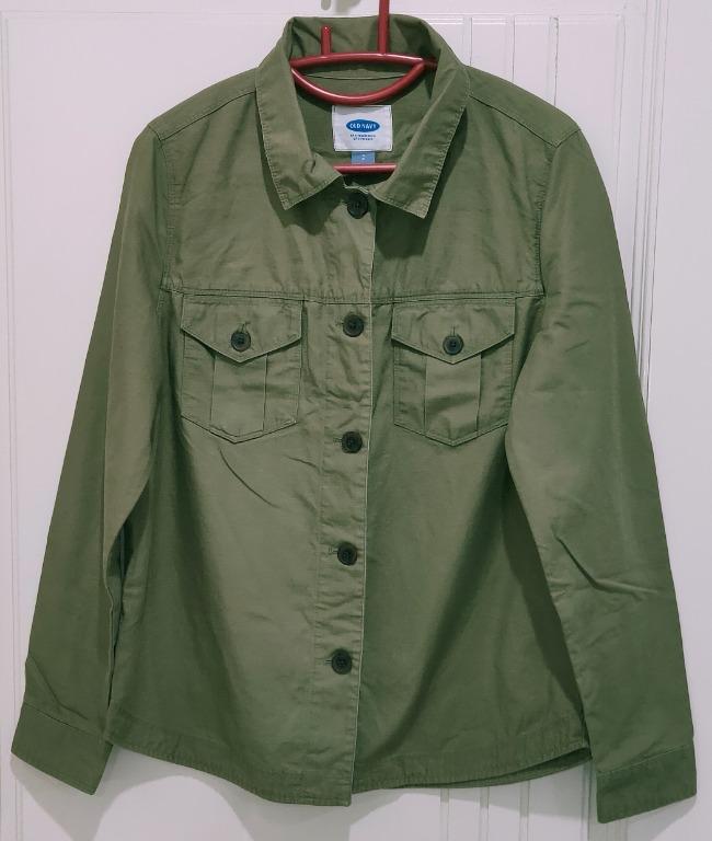 Army green 2025 jacket old navy