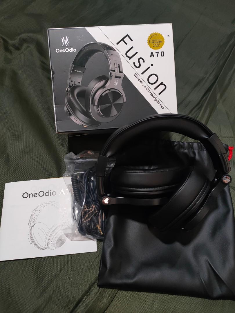OneOdio A70 Fusion Wireless & DJ Headphones, Silver (A-70), Audio,  Headphones & Headsets on Carousell