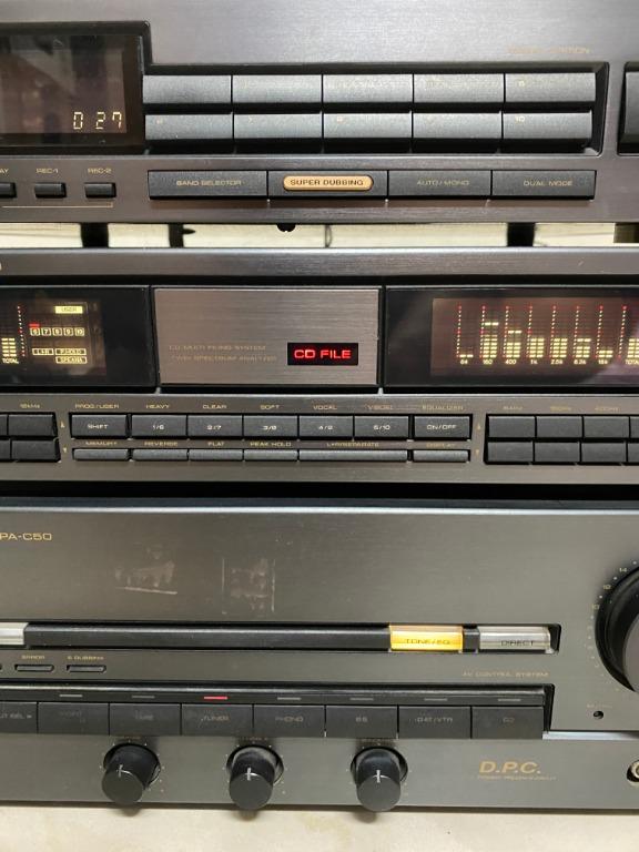 ONKYO PA PE C50 PT C70 收音/綜合擴大機 HIFI組合音響 功能正常 溫暖的聲音 日本製造, 耳機及錄音音訊設備