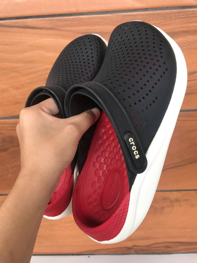 Crocs outlet literide red