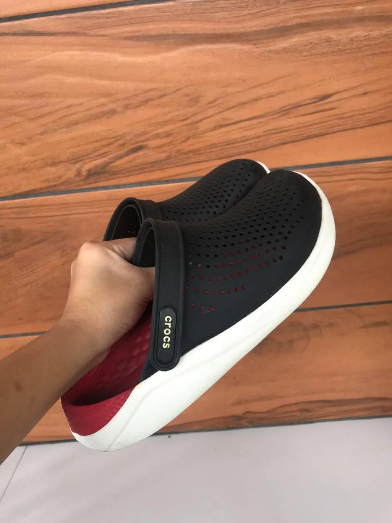 literide black crocs
