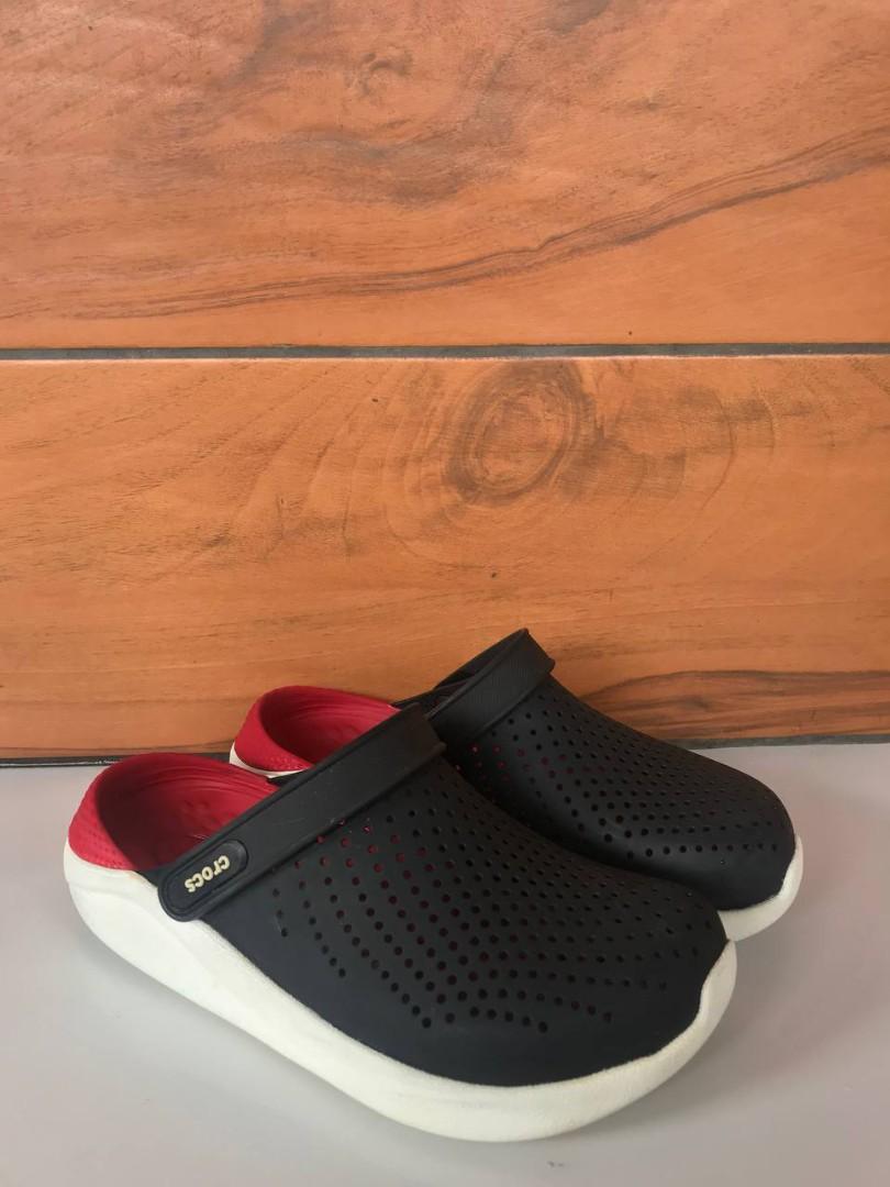 literide black crocs