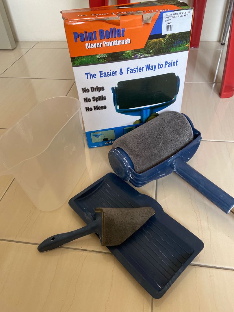 Paint Roller Clever Paintbrush, Hobbies & Toys, Stationery & Craft