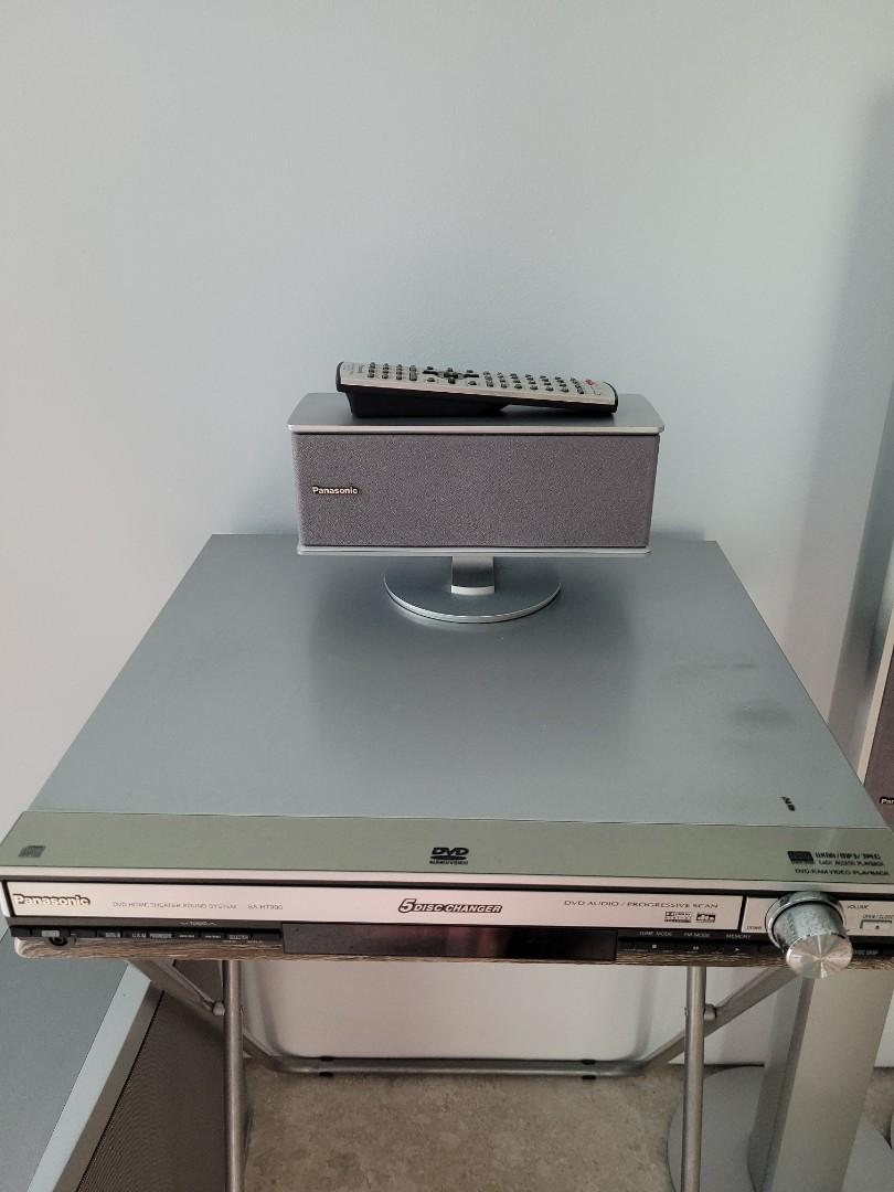 Panasonic DVD Home Theater Sound System SAHT900, TV & Home Appliances