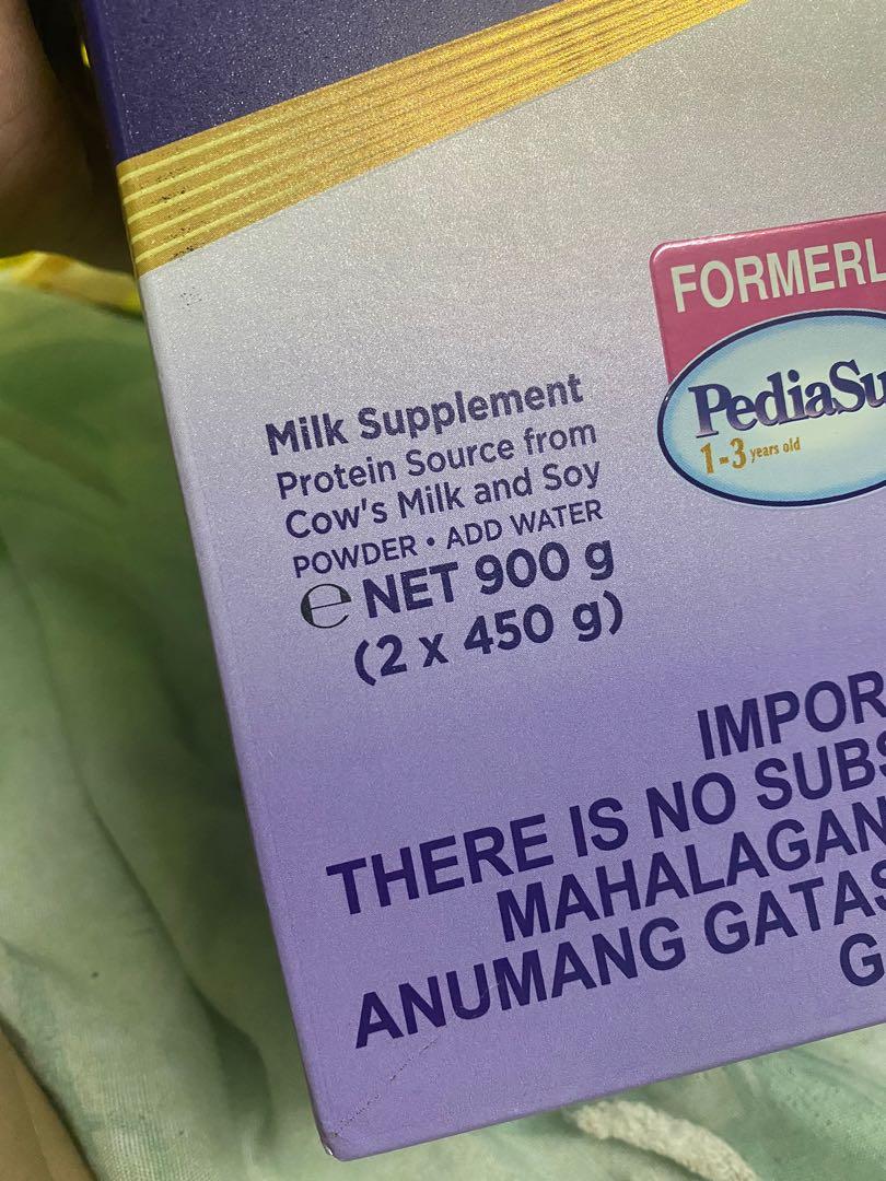 Pediasure 1-3 Vanilla (Category: Breastfeeding & Bottle Feeding) located in Taguig. Submitted by charm0213 (Listing ID 1125717604, Image 2). Description: My baby just transitioned to other formula milk. Location is Makati .