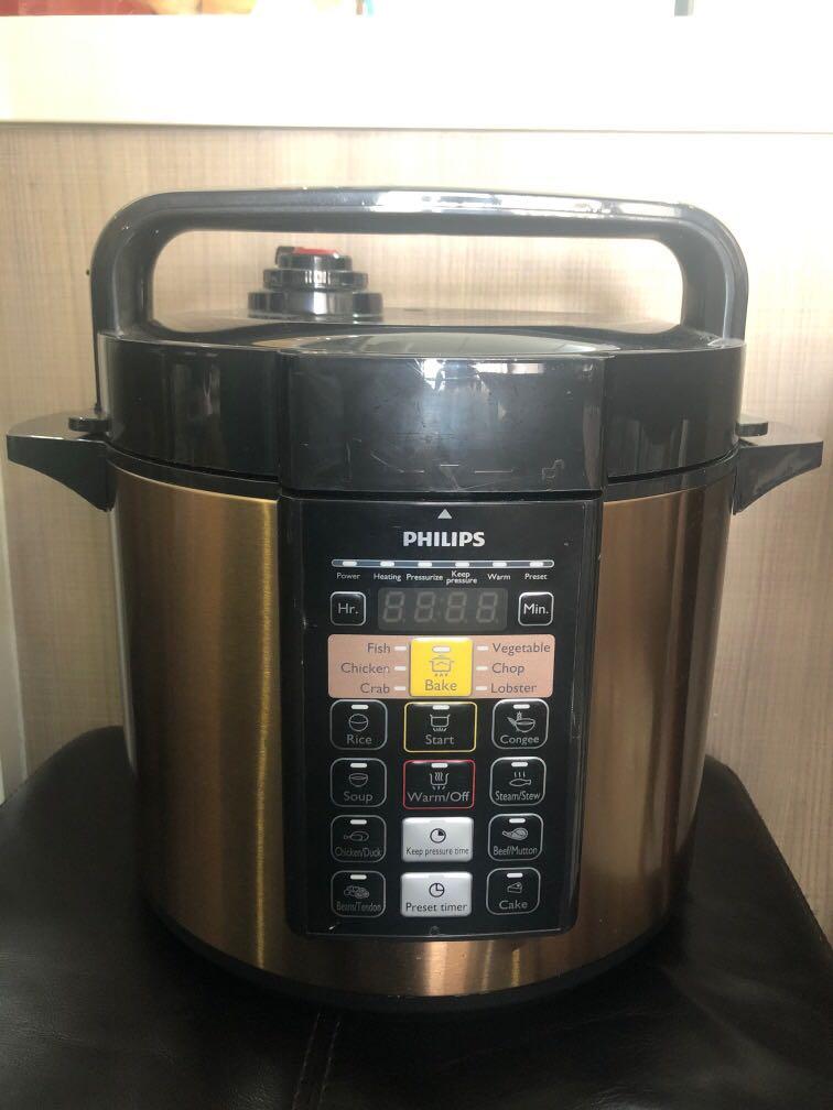 Philips HD2139 Pressure Cooker Viva collection, Furniture & Home Living, Kitchenware & Tableware