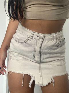 PLT Denim Skirt