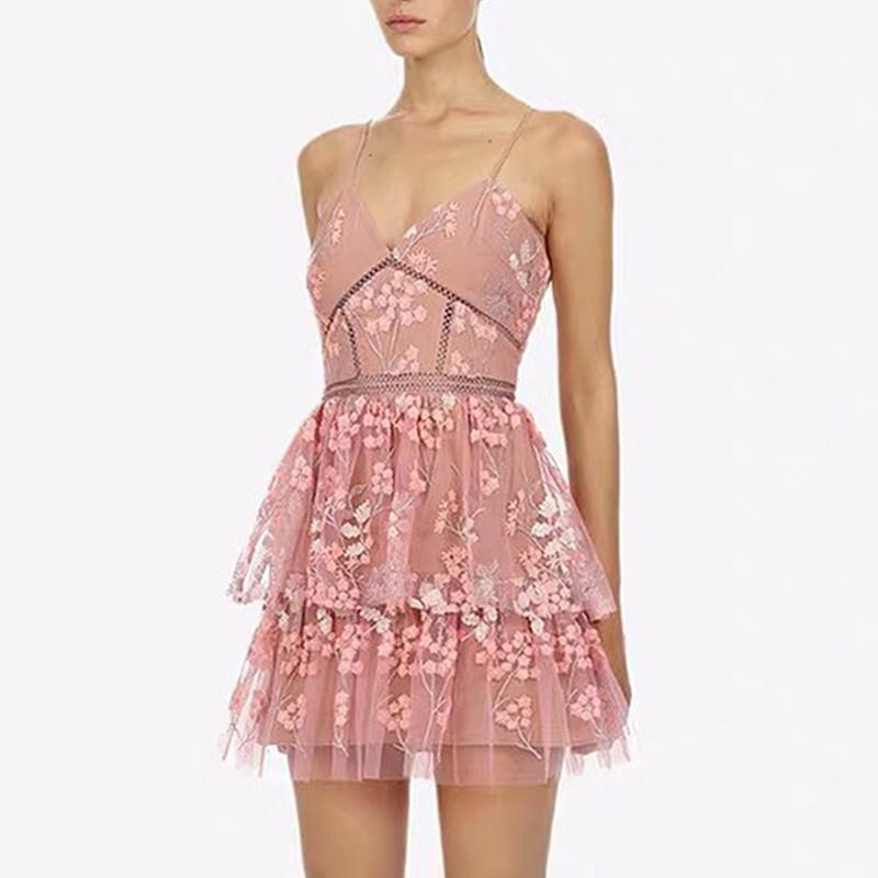 Self portrait floral sales sequin embroidered dress