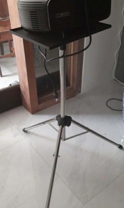 Projector Tripod Stand (Category: Office & Business Technology) located in Quezon City. Submitted by goodviberco (Listing ID 1125562238, Image 1). Description: .