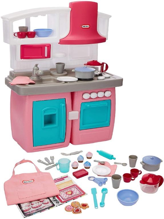 Little tikes cook hot sale n grow kitchen pink