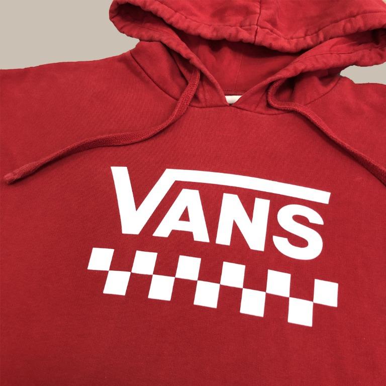 Red vans sweater on sale