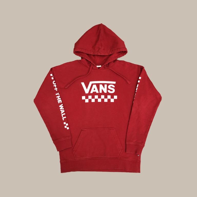 Red vans jumper on sale