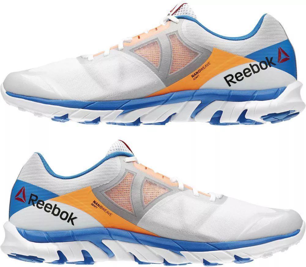 Reebok Adapt Running White/Blue, Men's Fashion, Footwear, on Carousell