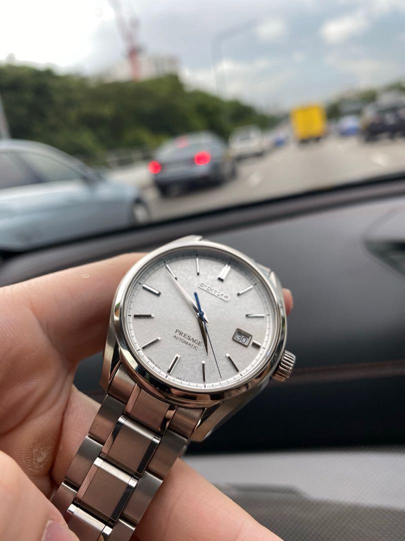 Seiko presage sarx055 baby snowflake Men s Fashion Watches