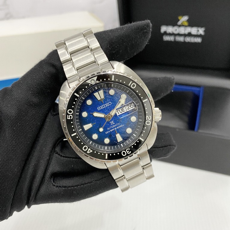 SEIKO SRPE39K1 4R36-06Z0 KING TURTLE SAVE THE OCEAN SPECIAL EDITION MEN ...