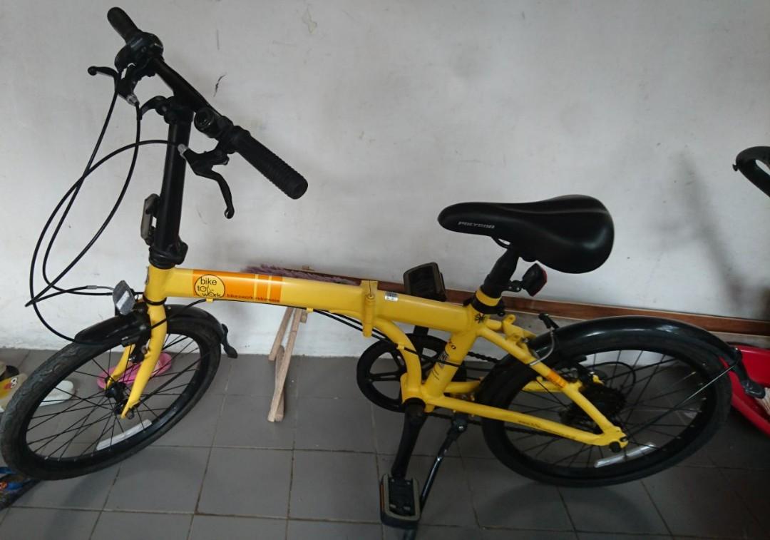 Polygon bike to store work