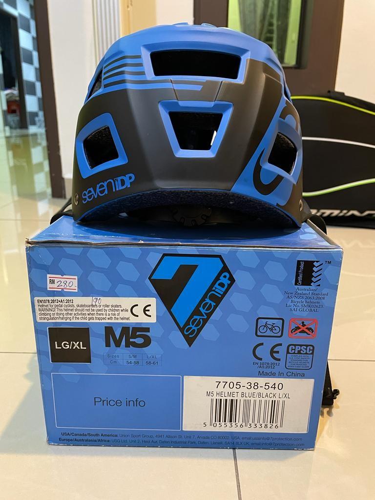 SevenIDP M5 MTB Helmet Sports Equipment Bicycles Parts