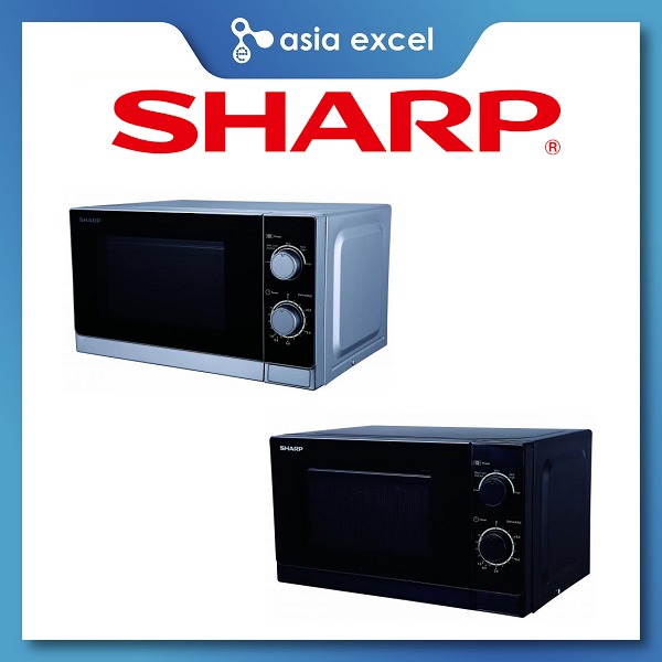 SHARP R-20A0(K)V/R-20A0(S)V BLACK/SILVER 20L BLACK MICROWAVE OVEN, TV ...