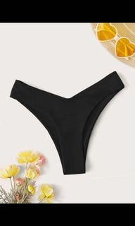 Shein black bikini buttom