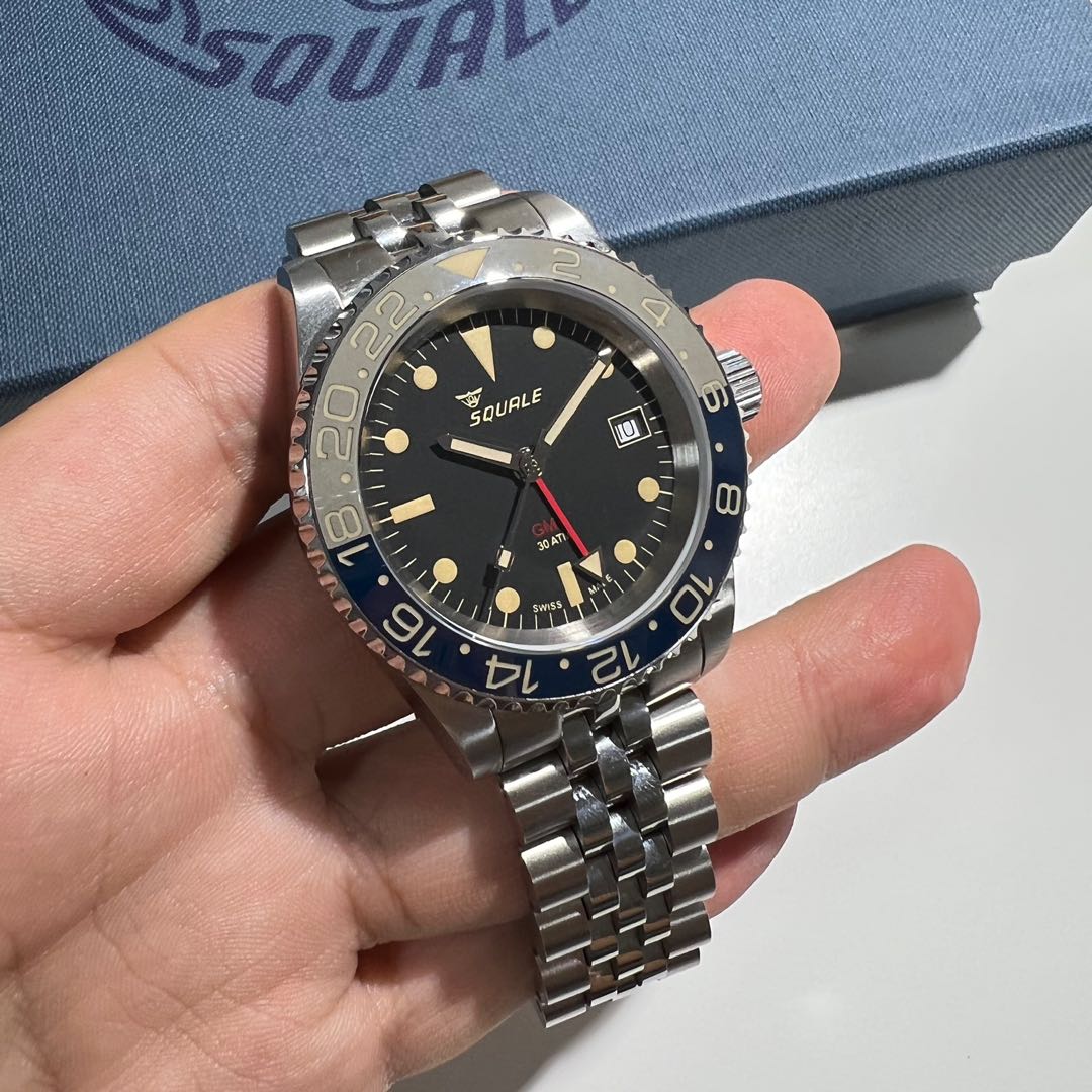 Squale outlet 40mm gmt