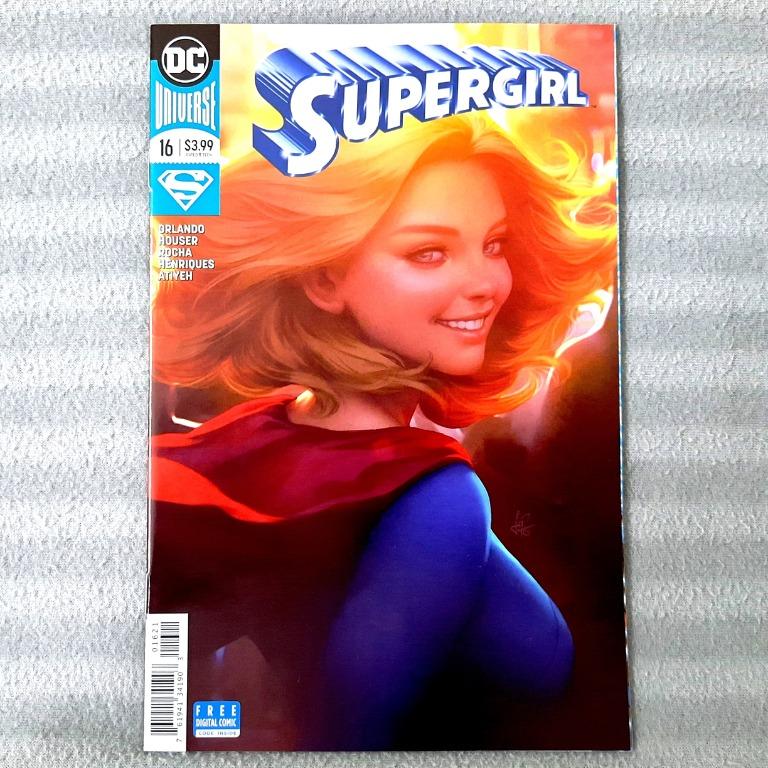 Supergirl Artgerm Variants Th Series Complete Set Dc Comics Htf Foil Cover Steve